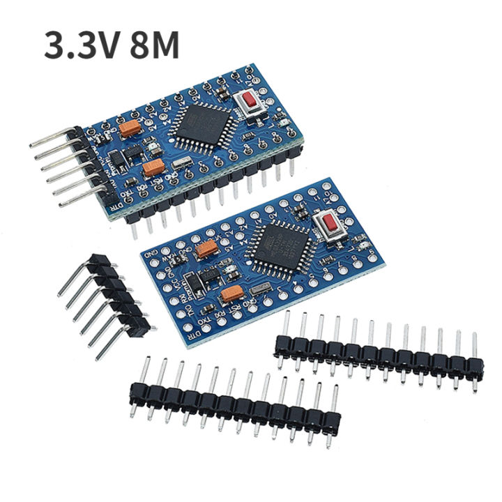 3.3V 8M Hz Arduino Development Board Pro Mini ATMEGA328P 5V 16MHz ...