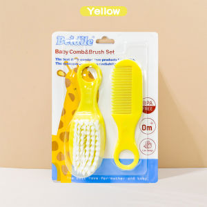 LAKOE Sisir Rambut Bayi Isi 2pcs Sisir Sampo Newborn Baby Care Kit 2In1