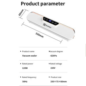 Electrolux  Vacuum Food Sealer/Snack Sealer/Vacuum Sealer Ready Stock【10 Years Warranty】