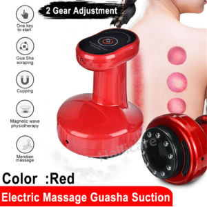 Agdoad Electric Cupping Massager Vacuum Suction Guasha Stimulate Acupoint Device Lymph Meridian Massage Dredge Body Slimming Negative Pressure Therapy 刮痧理疗仪