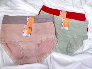 CD Celana Dalam Wanita / Harga 3pcs / Celana Dalam Katun Renda / Allsize / Realpicture