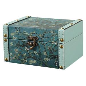 Fashionable Sturdy Storage Chest with Plush Interior Accessory for Collectors and Travelers Alike