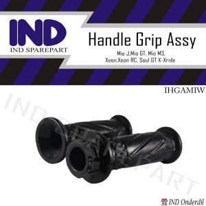 Handgrip Mio J-GT-M3 & Xeon-RC & Soul GT & X-Ride Karet-Pipa-Slongsong Handle Hand grip-Fat-Vat-Pad-Handfat-Handvat-Handpad-Hanfat Assy-Set