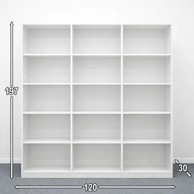 Bookshelf grid cabinet storage cabinet display cabinet open grid living room cabinet floor-standing bookshelf