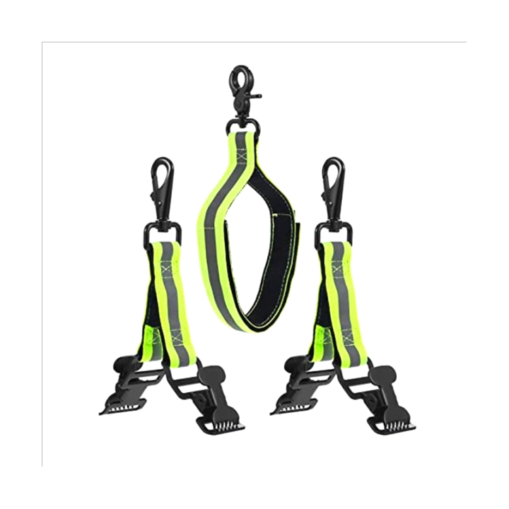 3 Pieces Safety Glove Holder Glove Clips for Firefighter Police Work