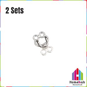 HB Metal Jeans Button Snaps Detachable Pants Clips Invisible Pants Hook DIY Waist Tightener