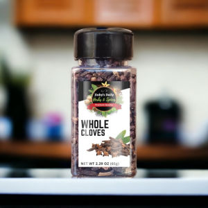 Whole Cloves 42g in Shaker Bottle by Jinkys Daily Herbs & Spices