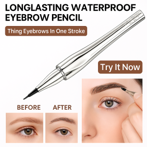 Mamas Hair Flu Upgrade Dual Positioning Eyebrow Pencil for Beginners Adults Women Long-lasting Waterproof Smudge-proof Perfect for Filling in Eyebrows