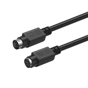 Low Latency Din 8Pin Cable Male to Female/Male Controller Cable Replacement for Mouse Keyboard Gaming Console
