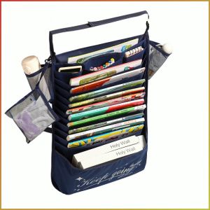 Desktop Hanging Bag Non-slip Bookcase Hanging Bag Tear-resistant not Easy to Fall Off Waterproof