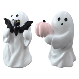 Compact Storage Friendly Halloween Phantoms Sculpture Resin Display Ornament For Year Round Decorative Displays