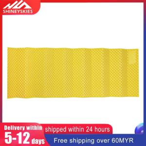 Camping Foam Mat with Storage Bag Portable Sleeping Pad Aluminum Foil Foldable Camping Mat for Outdoor Mountaineering