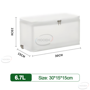 🚚SG Seller🚚 Foldable Clothes Storage Box Plastic Transparent Sundries Toiletries Organizer Box Large Capacity Quilt Underwear/wardrobe storage / wardrobe organizer / clothes organizer / closet organizer