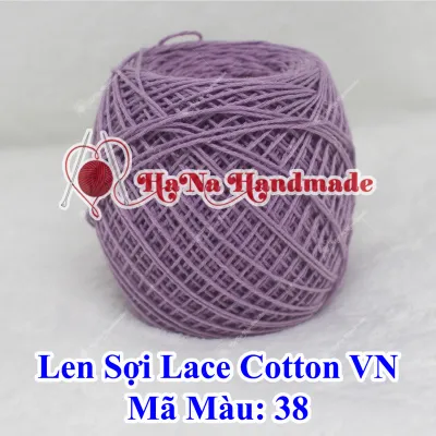 Sợi lace cotton 50g/c