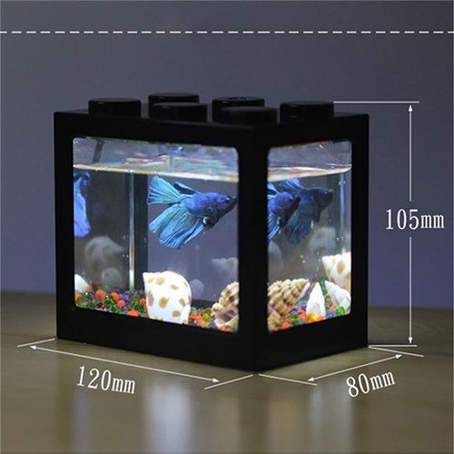 Mini aquarium building block online