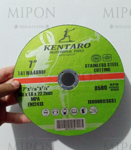 KENTARO Mata Potong Besi Sirkel 7 Inch × 1.6 mm - Batu Sirkel 7 Inch