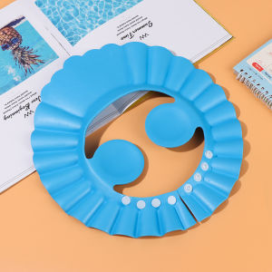 Baby Shower Soft Cap Adjustable Hair Wash Hat for Kids Ear Protection Safe Children Shampoo Bathing Shower Protect Head Cover h260702
