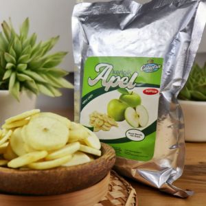 KRIPIK BUAH APEL SUPER 100GR | KELEZATAN PREMIUM DARI KEBUN PILIHAN