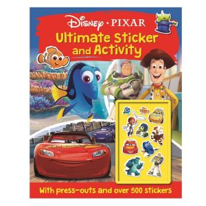 Disney Pixar Ultimate Sticker & Activity Book With Stickers Press-Outs Arts & Crafts For Children Ages 4-8