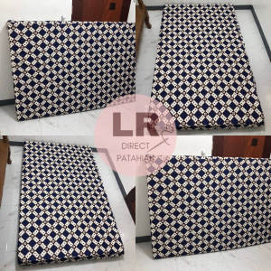 Foam Cover with 3 Sides Zipper - Semicotton (Random design/color) (HINDI KUMUKUPAS)