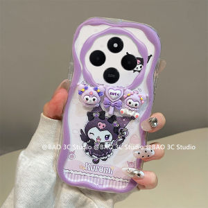 New Phone Case Redmi 14C 13C POCO C75 C65 4G Hot Cute Cartoon Fashion Hello Kitty Kuromi Strawberry Bear 3D Dolls Silicone Soft Casing with Lanyard 2025