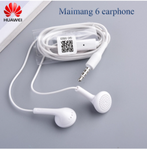 (Free Gift)100% Original Huawei Y6 3.5mm earphone with microphone for nova 2 3 2i 3i 3e P20 P30 P10 lite honor 8 9 8X 9X 9I 8I 7X V20 MAX mate 7 8 9 10