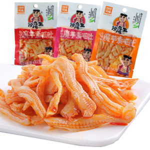 Konjac glucomannan tripe spicy konjac refreshing and spicy tripe shredded spicy snacks 10 bags/50 bags