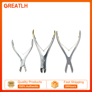 GREATLH Orthopedics Single/double Joint Bone Scissors Medical Bone Cutter Scissors Orthopedics Surgery Instruments 1pcs
