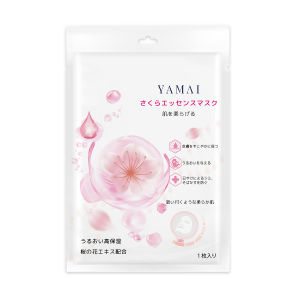 YAMAI Face Mask Cherry Blossom & Oatmeal แผ่นมาส์กหน้าเต็มน้ำให้ผิว