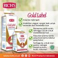 RICH Gold label Whipping cream topping kue minuman. 