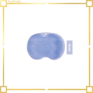 【Popular choice】 PurePlunge Back Scrubber Exfoliating Body Brush Anti-slip Silicone Bath Foot Massage Mat Skin Scrubber banig