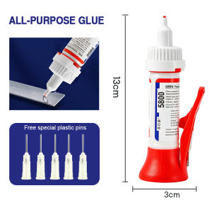 [SG Stock] 5800 Universal Super Glue Multipurpose Glue Electric Welding Glue Strong Contact Adhesive Suitable for All-materia
