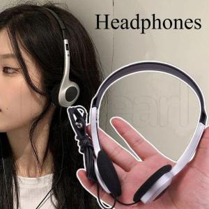 3.5mm Retro Fashion Classic Headphones for Laptops Mobile Phones Headset with Mic