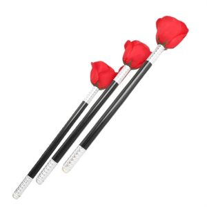 YOUSHI TOP Magic toys prank toys Close Up Stick To Rose Gimmicks Props Street Stage Rose Magic Props Puzzle Toys Party Performance Flower Magic Tricks Funny Gifts