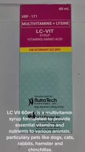 LC Vit 60ml Boosts Appetite and Immunity in Pets and Livestock[Fast Shipping]
