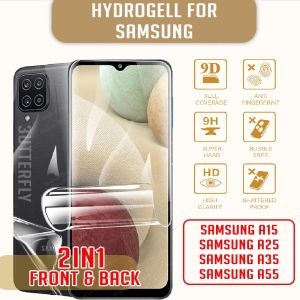 [ANTIGORES] Pelindung Layar Depan Belakang Screen Guard Hydrogell Samsung A15 A25 A35 A55