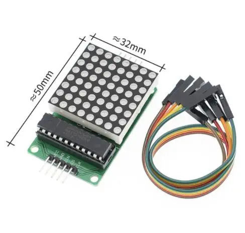 MAX7219 Dot Led Matrix Module MCU LED Display Control Module For ...