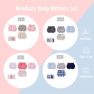 Hudson Baby Mitten Newborn Mittens Set for Baby Boy and Baby Girl Set Including Baby Botties and Baby Hats Baby Glove