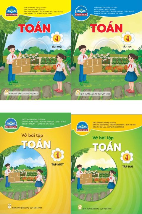 Toán lớp 4 + Vở bài tập Toán lớp 4 - Bộ Chân Trời Sáng Tạo - Bản Đẹp