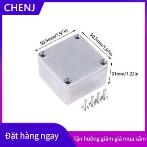 CHENJ Đàn Guitar phụ kiện guitar hiệu ứng bao vây bàn đạp với ốc vít Die Cast nhôm hộp thùng nhôm stomp hộp bao vây