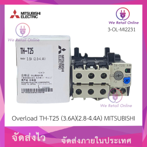 Overload TH-T25 3.6A (2.8-4.4A) MITSUBISHI