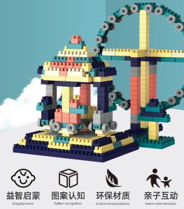 JoyToys Creative Big Toy Bricks Toys Early Learning Toys For Kids (Free Storage Box)