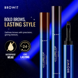 Browit Aris Long Stay Eyebrow Pomade 1.6g - Dark Silica
