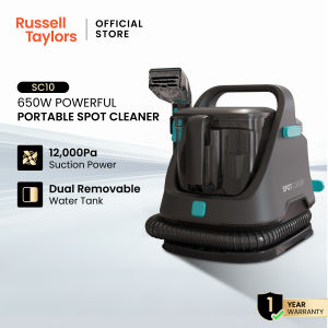 Russell Taylors Portable Spot Cleaner - Fabric Sofa Carpet & Upholstery Cleaner SC10