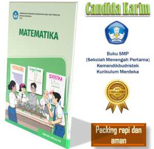 Buku Matematika SMP Kelas 8 Edisi Terbaru - Kurikulum Merdeka Warna Hijau Tua