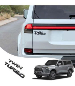 Chữ Nổi TWINTURBO Dán Đuôi Xe Lexus GX550 2024 2025 2026 2027 - Bộ Chữ TWIN TURBO Lexus GX550
