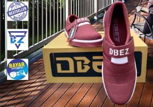Sepatu Sneaker Slide Kasual Balet Flat Wanita DBEZ WMW01