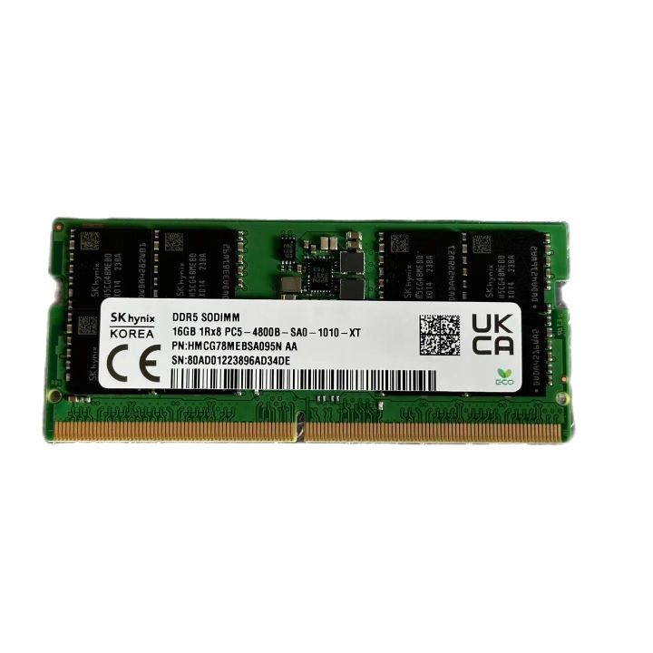 Hynix 16GB DDR4-2400 SODIMM Memory - HMA82GS6AFR8N-UH Laptop RAM