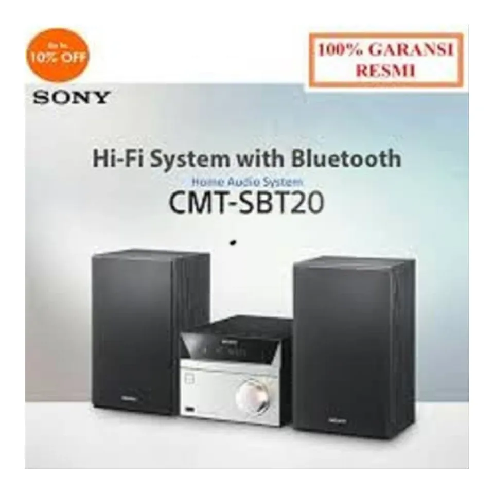 Speaker Sony Music System With Fm SONY Compo CMT SBT20 Hifi System