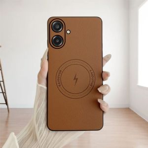 Casing Samsung A07 4G 5G Premium Magsafe Leather Luxury Magnetic